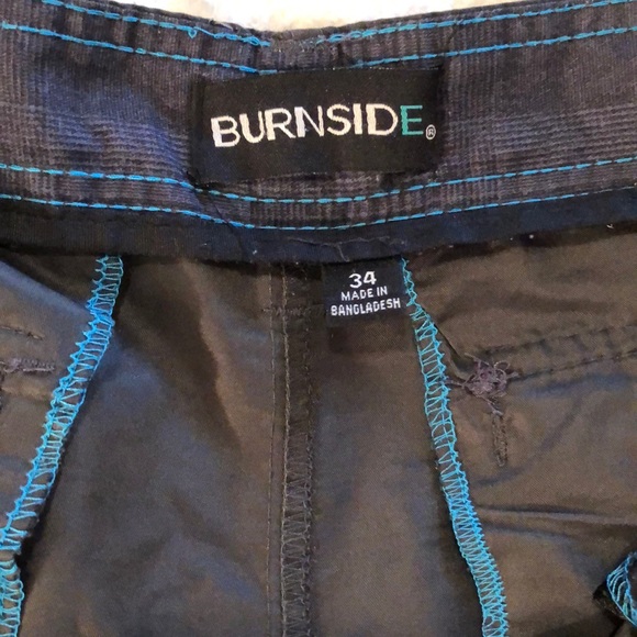 Men’s Cargo Shorts Butnside Size 34 - Picture 2 of 5